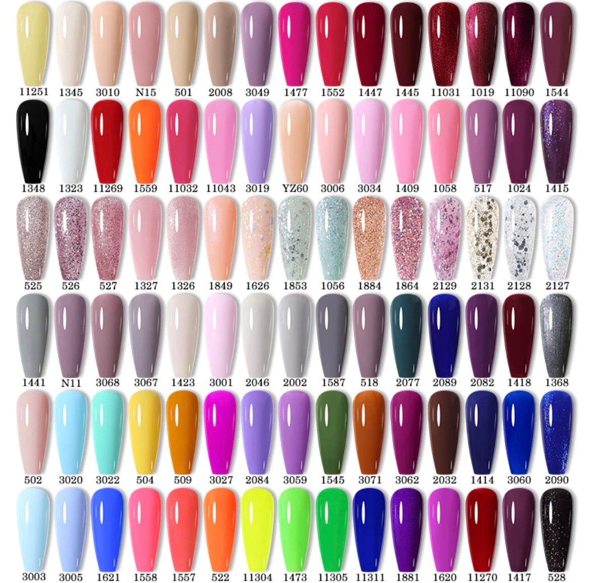 Color Party Series Gel Nail Polish - set