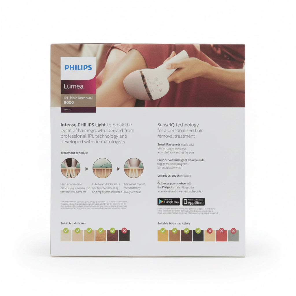 Philips Lumea IPL Hair Remover 9000