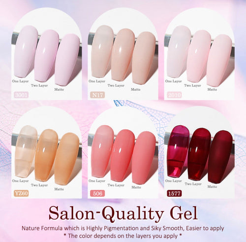 Color Party Series Gel Nail Polish - set