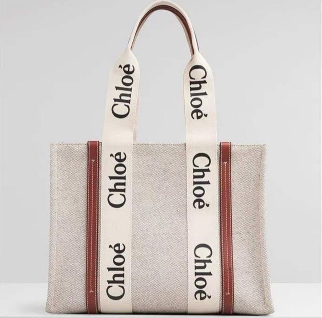 Chloe Woody Tote Bag